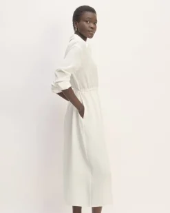 Everlane Dresses*The Mini Jacquard Stripe Shirt Dress
