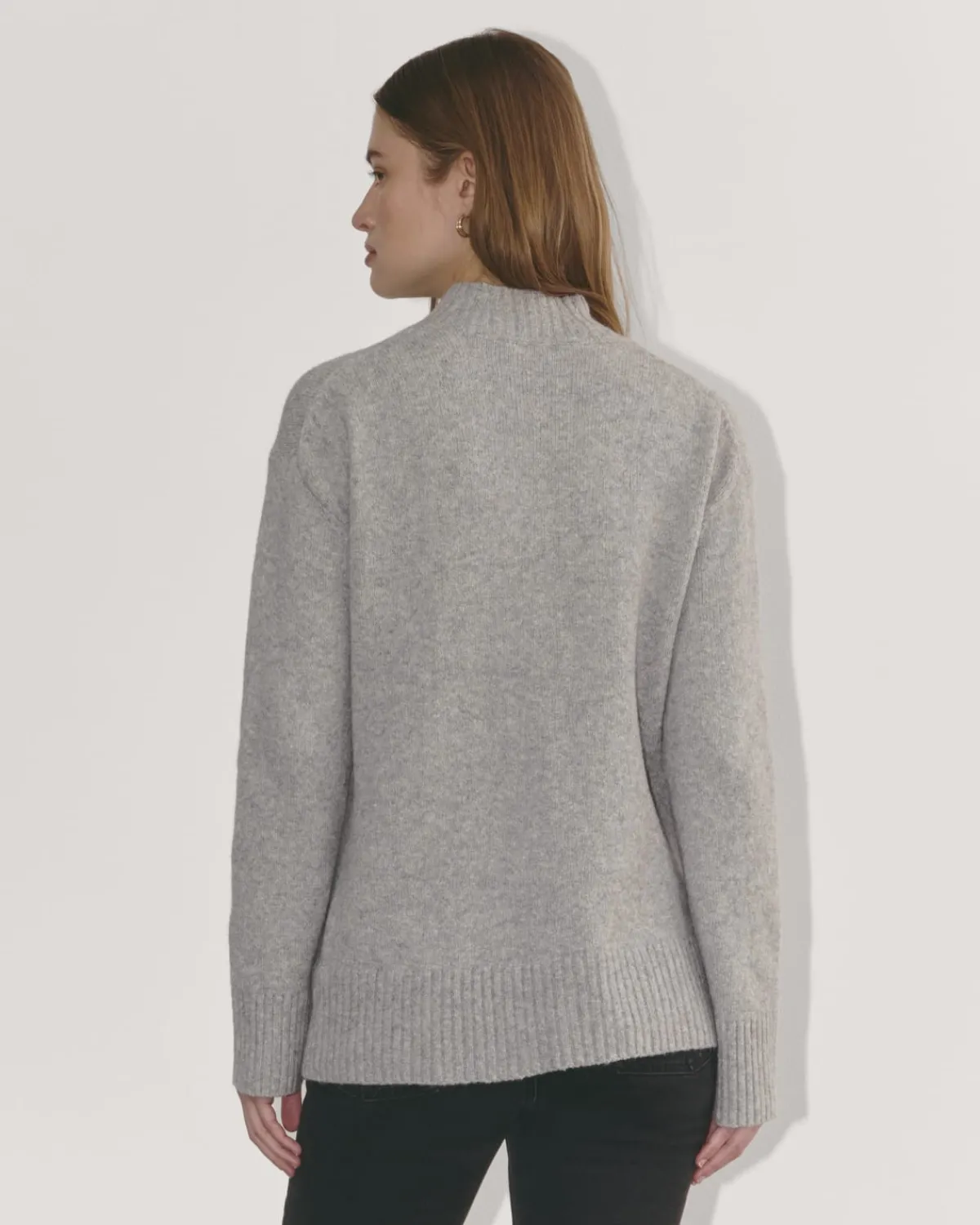 Everlane Sweaters*The Mockneck Sweater in Plush Cotton