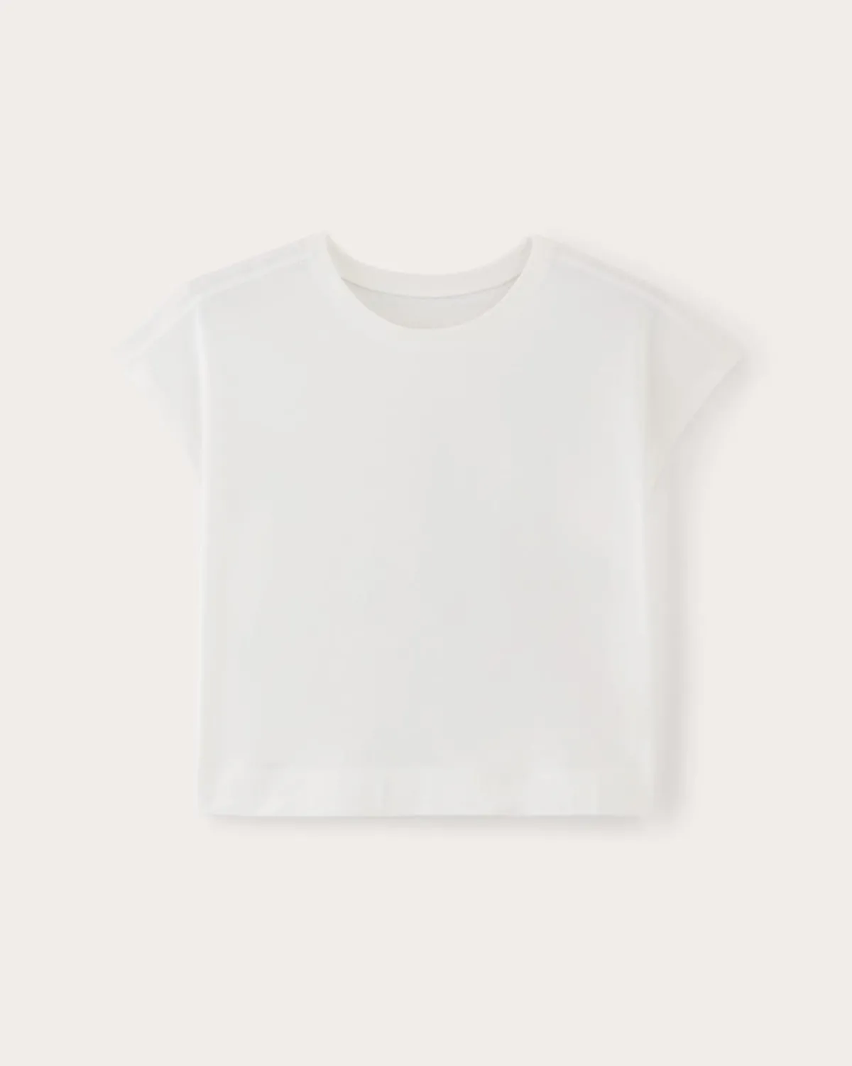 Everlane Tees|Short Sleeve Tees*The Muscle Cropped Tee in Essential Cotton
