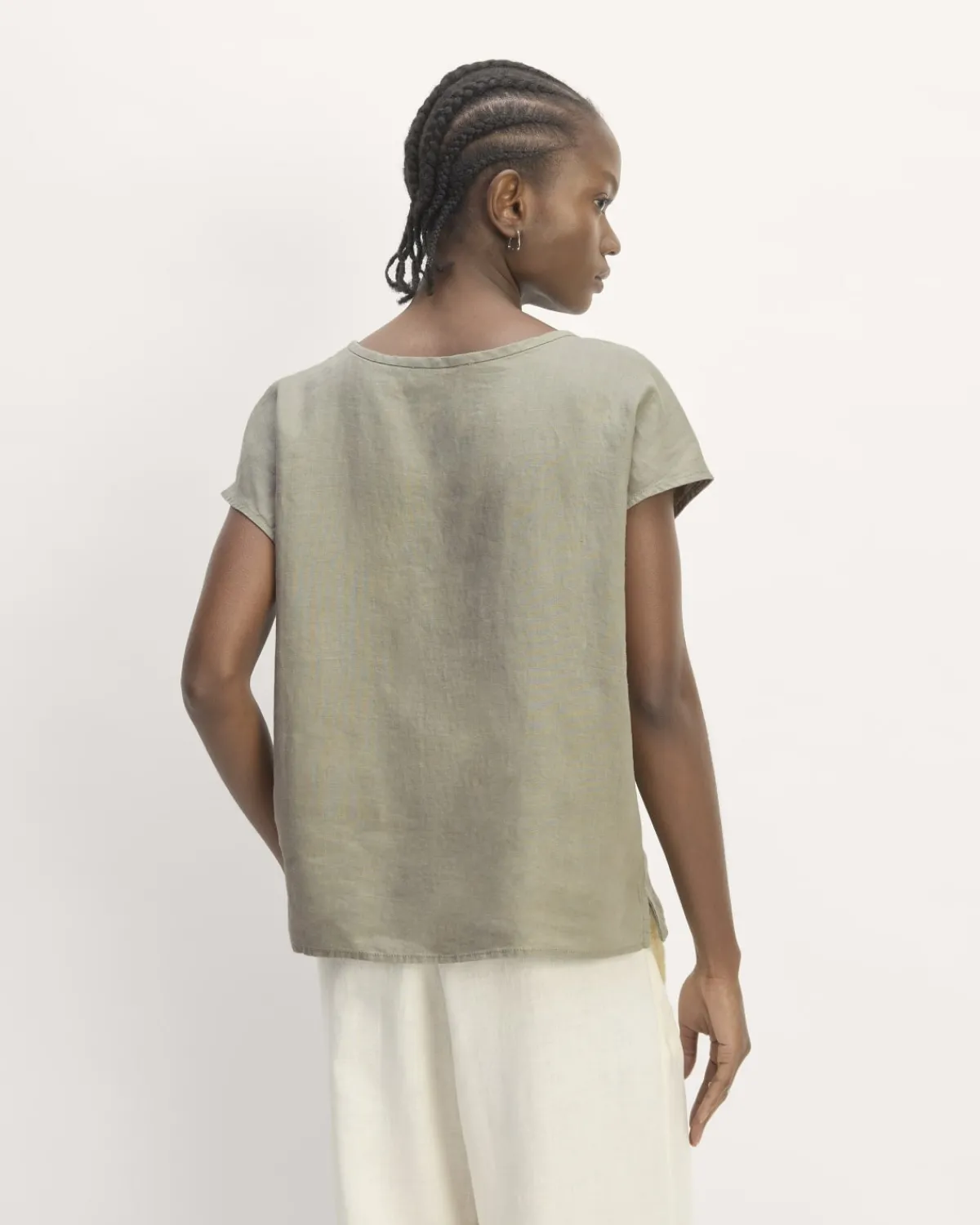 Everlane Tops*The Muscle Top in Linen