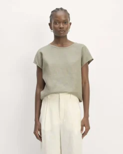 Everlane Tops*The Muscle Top in Linen