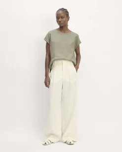 Everlane Tops*The Muscle Top in Linen