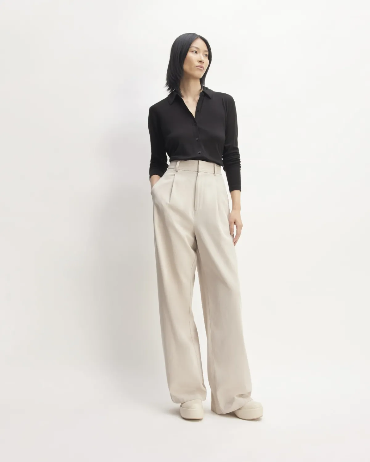 Everlane Tops*The Must-Have Shirt in Butterluxe