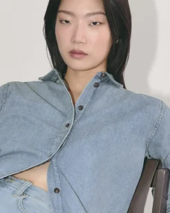 Everlane Jeans|Denim Shirts & Jackets*The Must-Have Shirt in Denim Dark Indigo