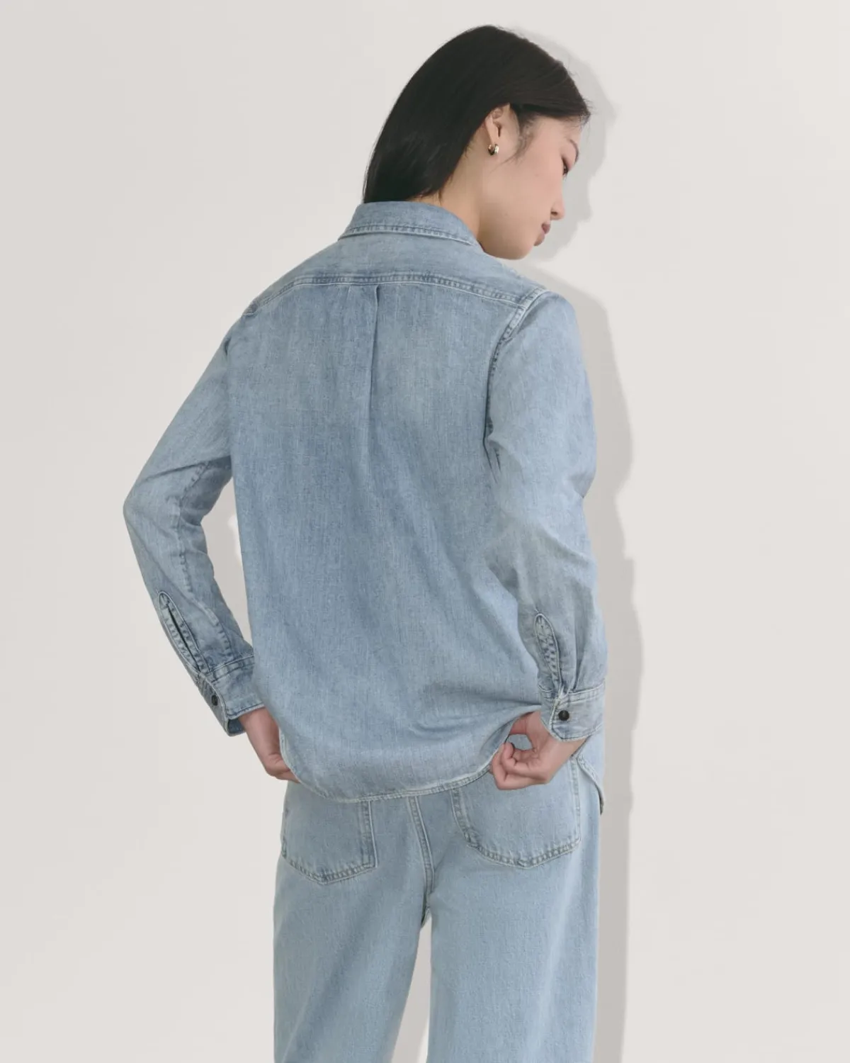 Everlane Jeans|Denim Shirts & Jackets*The Must-Have Shirt in Denim Dark Indigo