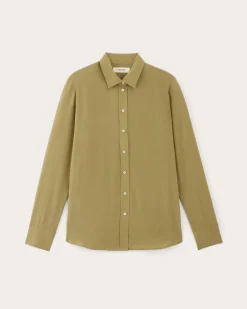 Everlane Tops*The Must-Have Shirt in Washable Silk