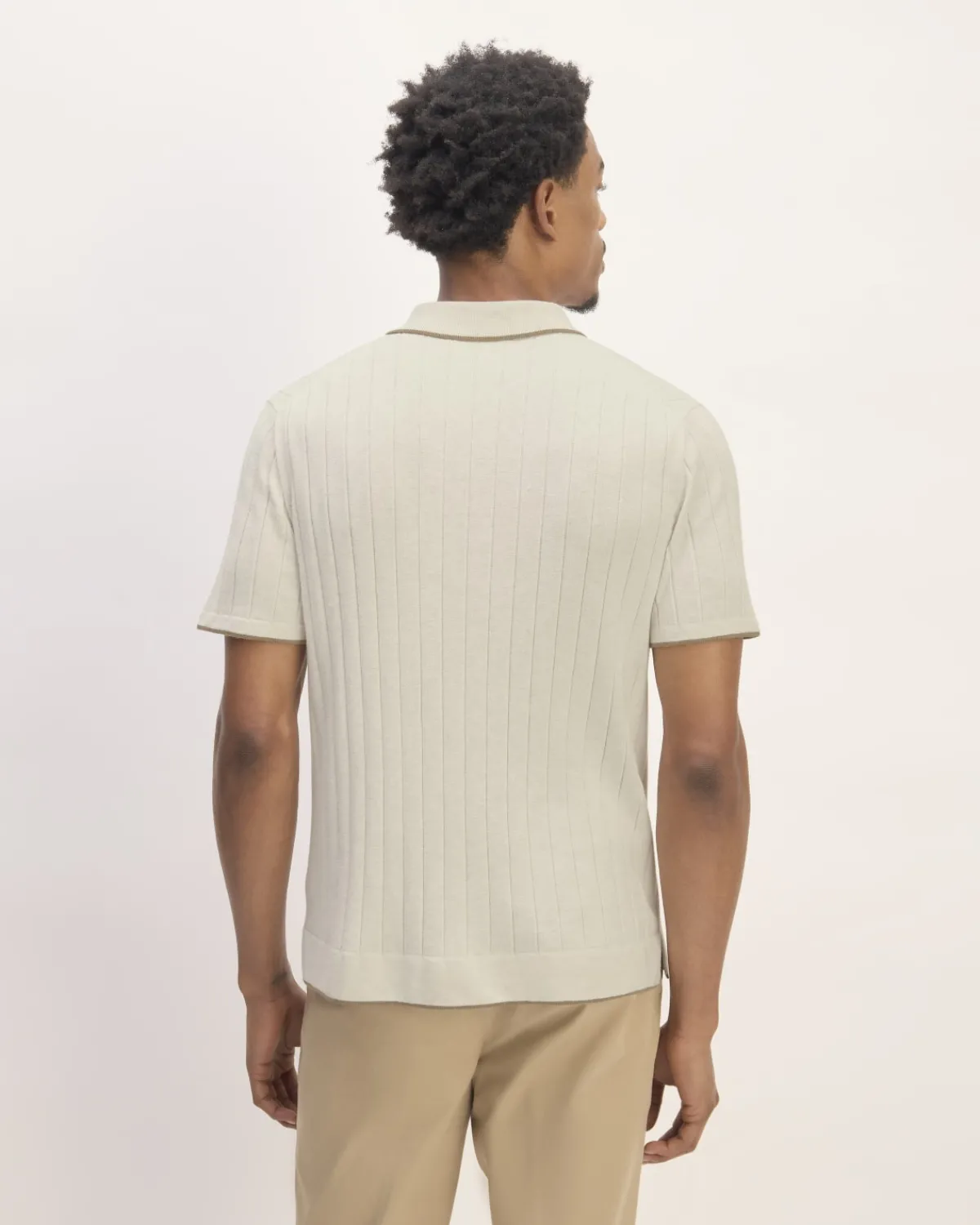 Everlane Sweaters|Turtleneck Sweaters*The No-Sweat Button-Down Polo Heathered Canvas