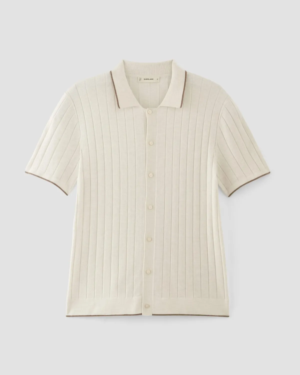 Everlane Sweaters|Turtleneck Sweaters*The No-Sweat Button-Down Polo Heathered Canvas