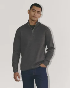Everlane Sweaters|Turtleneck Sweaters*The No-Sweat Quarter-Zip