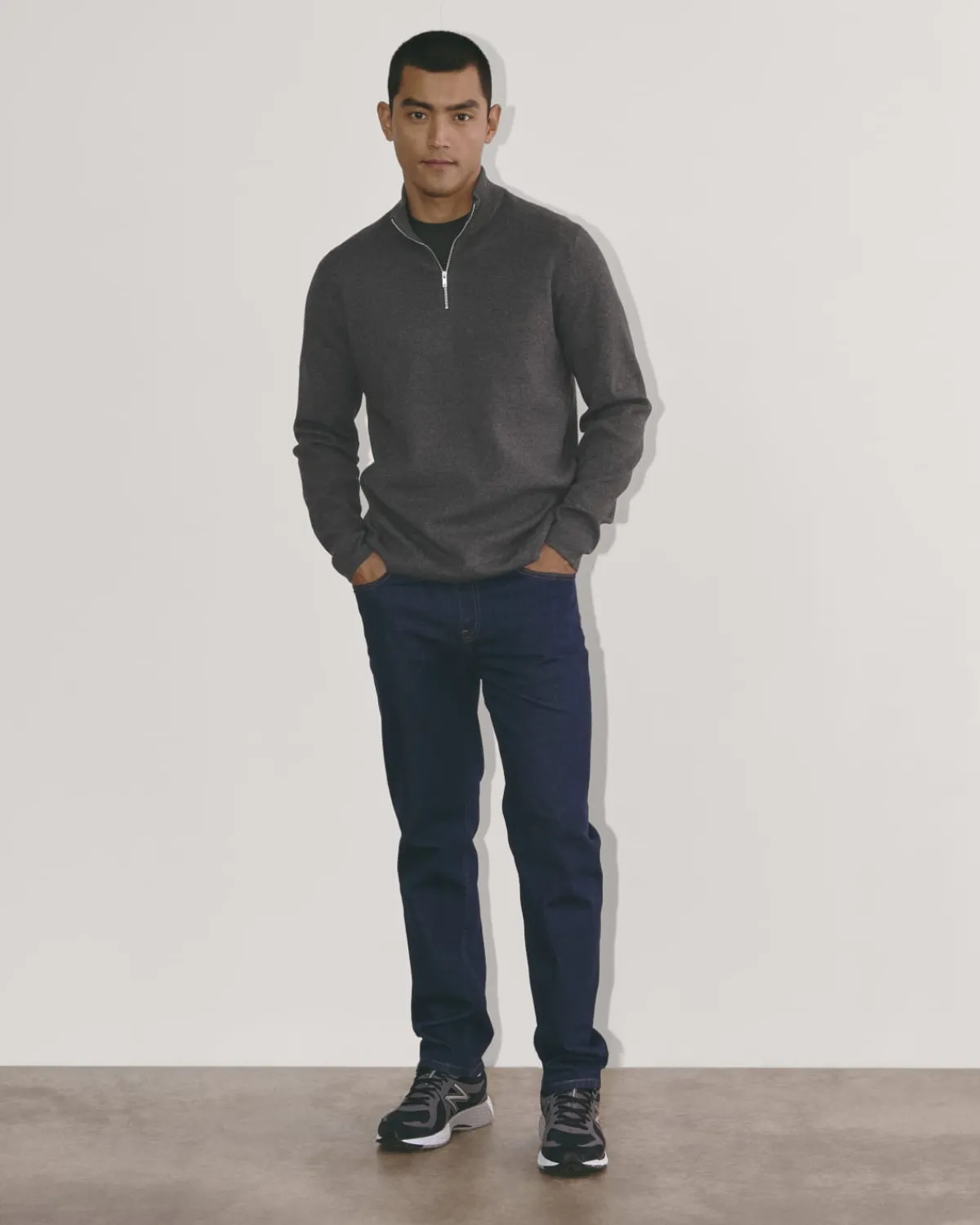Everlane Sweaters|Turtleneck Sweaters*The No-Sweat Quarter-Zip