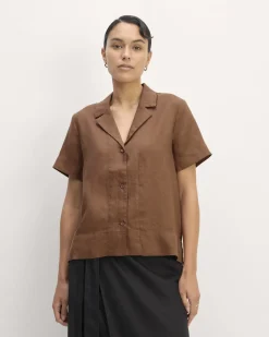 Everlane Tops*The Notch Shirt in Linen