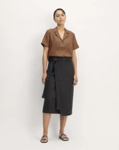 Everlane Tops*The Notch Shirt in Linen