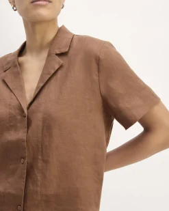 Everlane Tops*The Notch Shirt in Linen