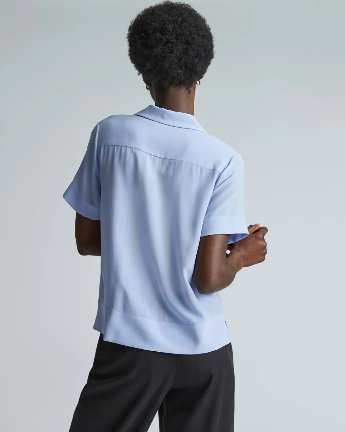 Everlane Tops*The Notch Shirt in Washable Silk