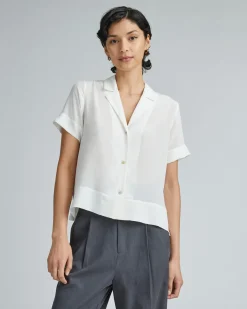 Everlane Tops*The Notch Shirt in Washable Silk
