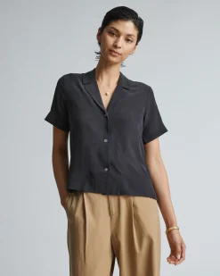 Everlane Tops*The Notch Shirt in Washable Silk