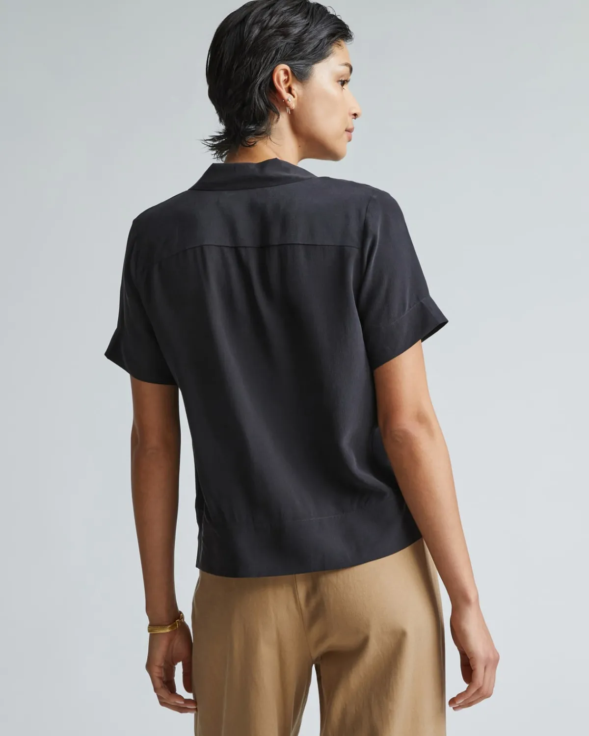 Everlane Tops*The Notch Shirt in Washable Silk