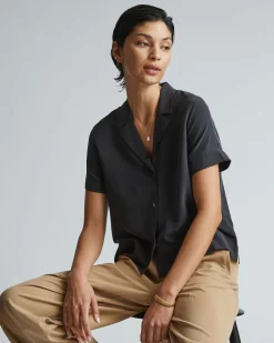 Everlane Tops*The Notch Shirt in Washable Silk