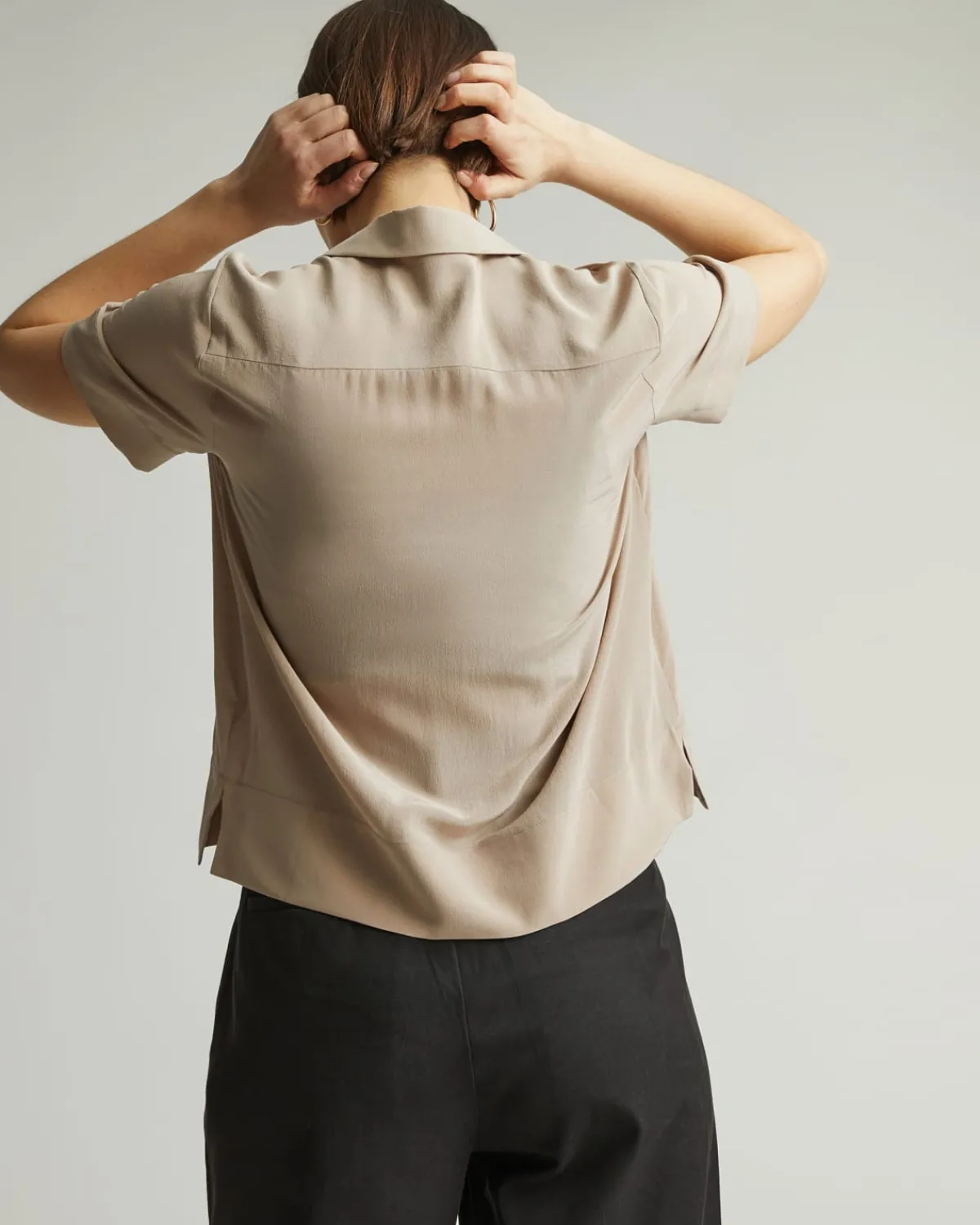 Everlane Tops*The Notch Shirt in Washable Silk