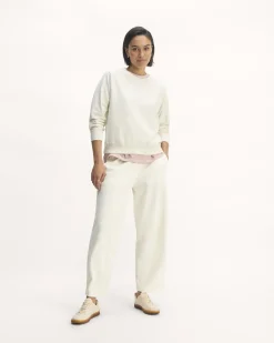 Everlane Loungewear|Pants*The Off-Duty Barrel Pant Dark Mahogany