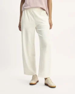 Everlane Loungewear|Pants*The Off-Duty Barrel Pant Dark Mahogany