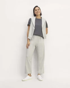 Everlane Loungewear|Pants*The Off-Duty Barrel Pant Dark Mahogany
