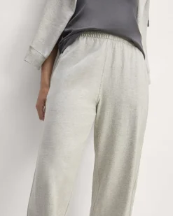 Everlane Loungewear|Pants*The Off-Duty Barrel Pant Dark Mahogany