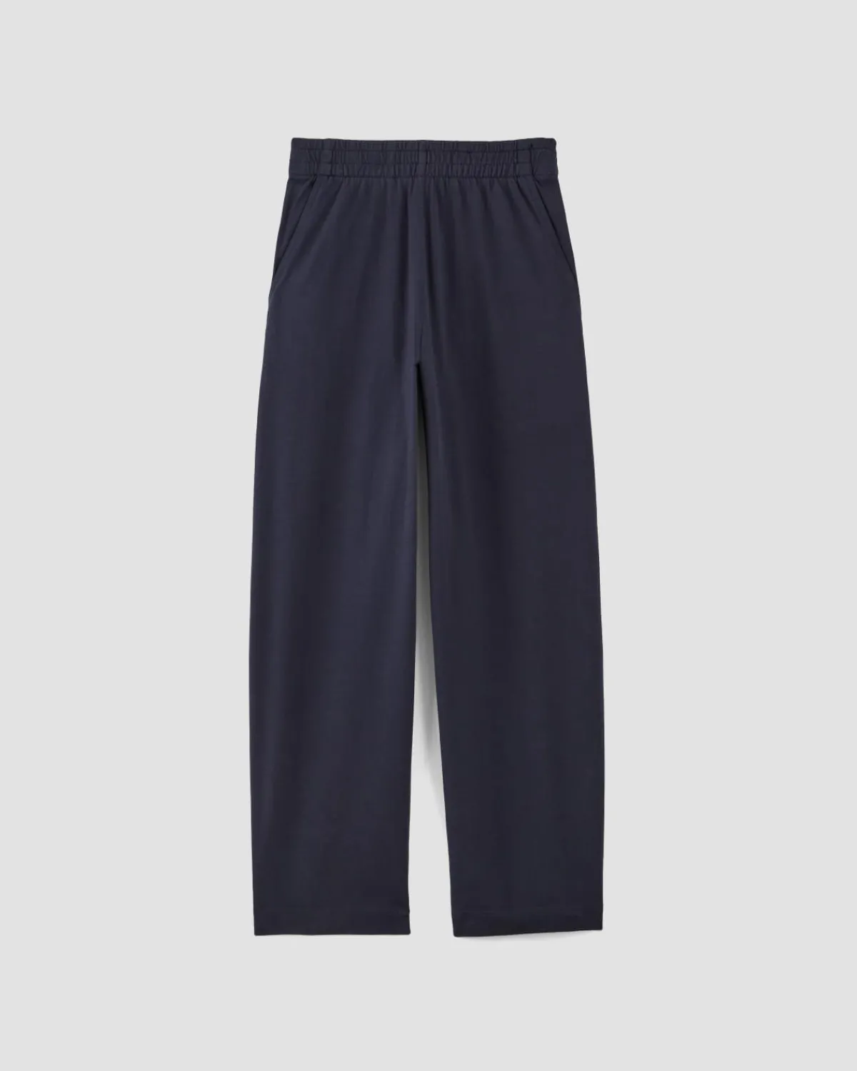 Everlane Loungewear|Pants*The Off-Duty Barrel Pant Dark Mahogany