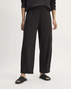 Everlane Loungewear|Pants*The Off-Duty Barrel Pant Dark Mahogany