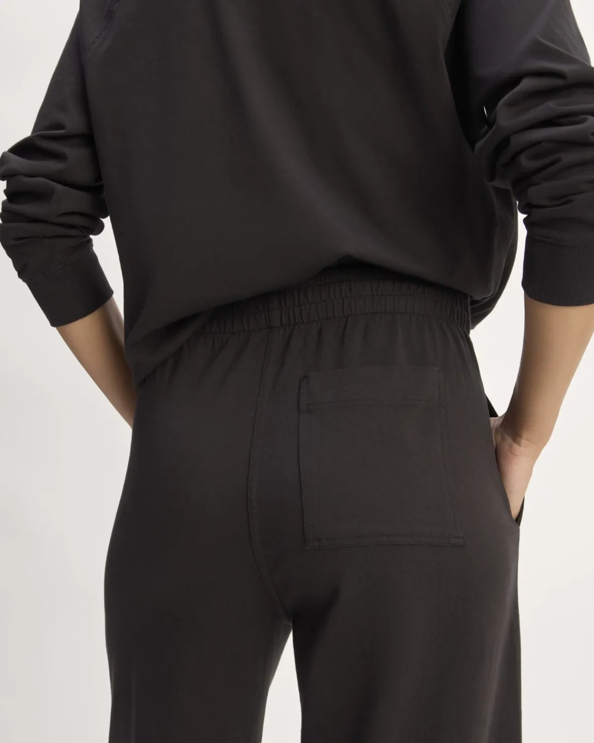 Everlane Loungewear|Pants*The Off-Duty Barrel Pant Dark Mahogany