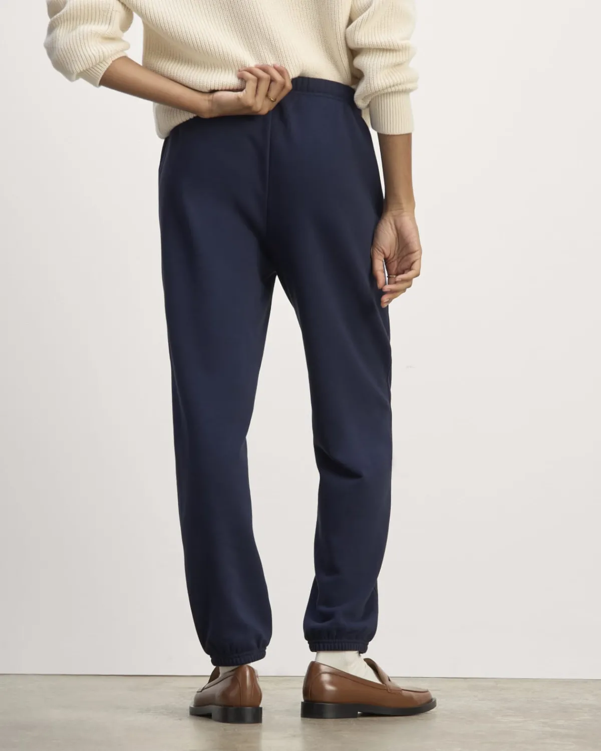 Everlane Loungewear|Tees*The Off-Duty Jogger White