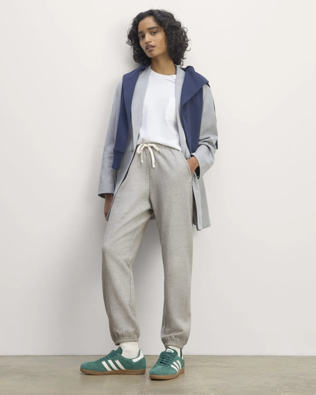 Everlane Loungewear|Tees*The Off-Duty Jogger White