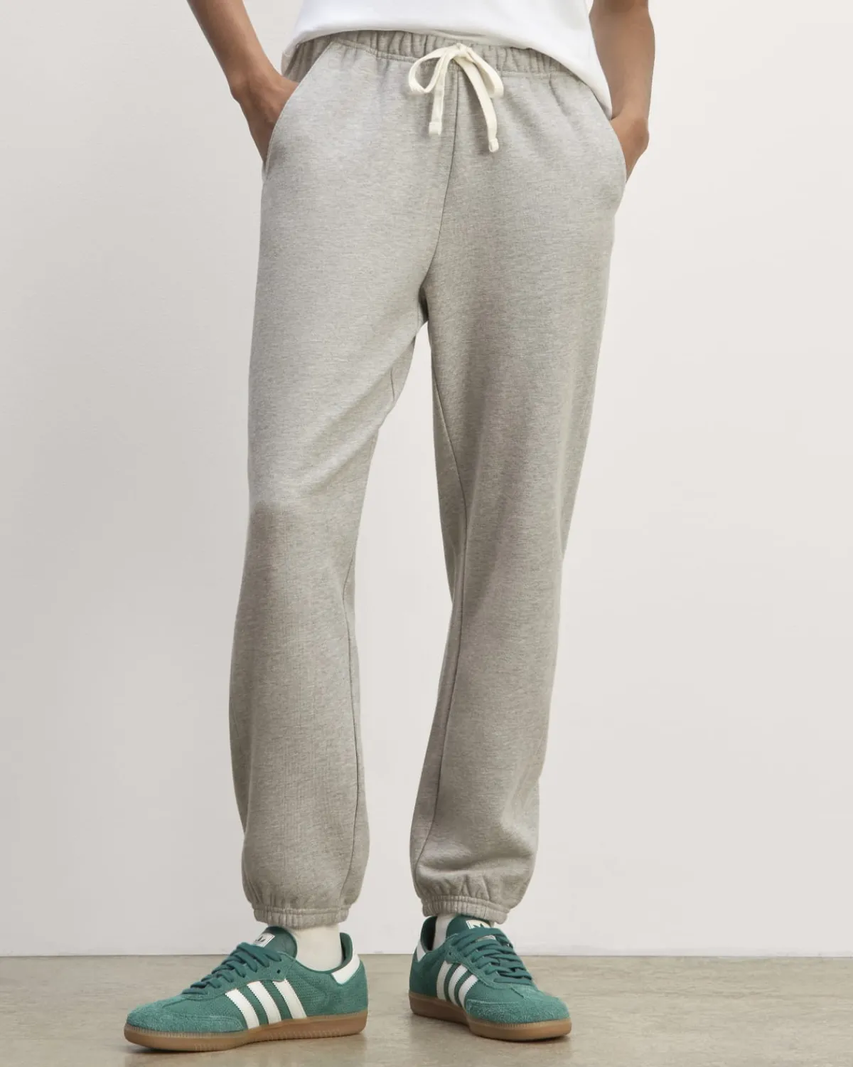 Everlane Loungewear|Tees*The Off-Duty Jogger White