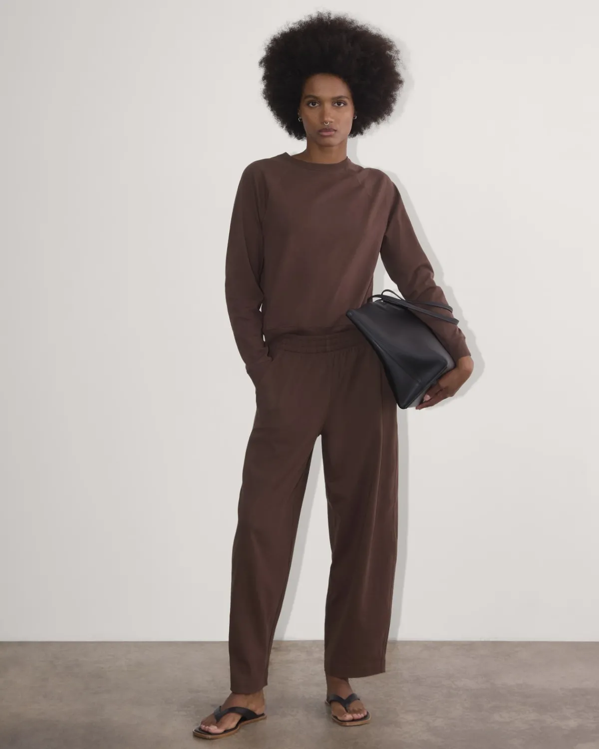 Everlane Loungewear*The Off-Duty Long-Sleeve Tee