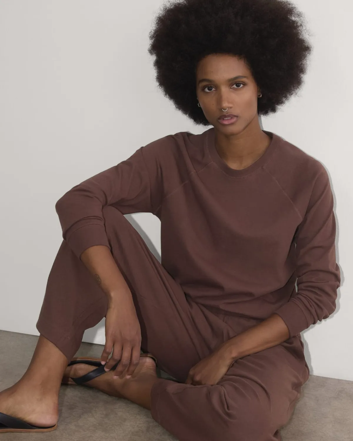 Everlane Loungewear*The Off-Duty Long-Sleeve Tee