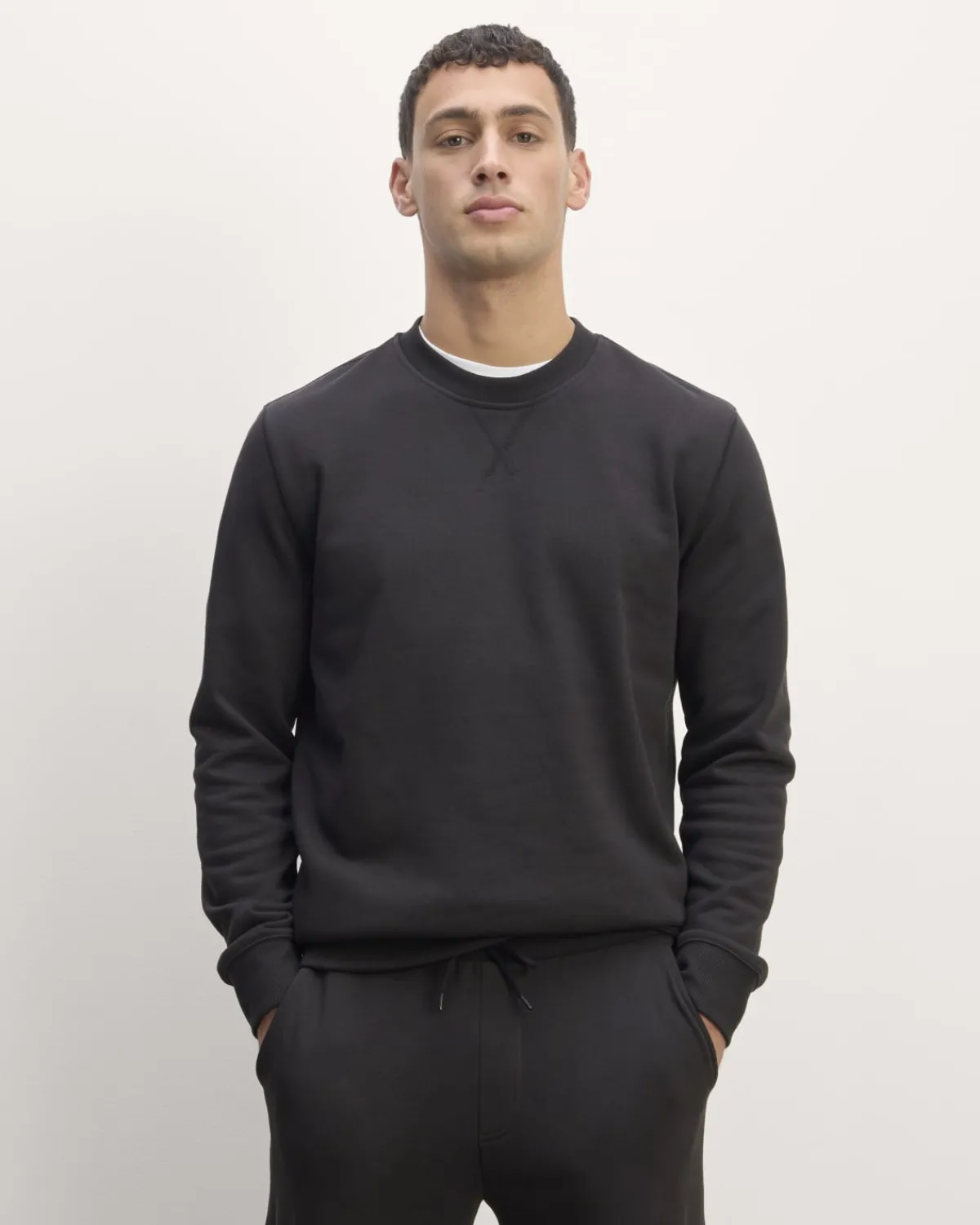Everlane Shirts|Long Sleeve Shirts*The Off-Duty Terry Crew