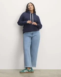 Everlane Loungewear|Tees*The Off-Duty Terry Hoodie Heathered Grey