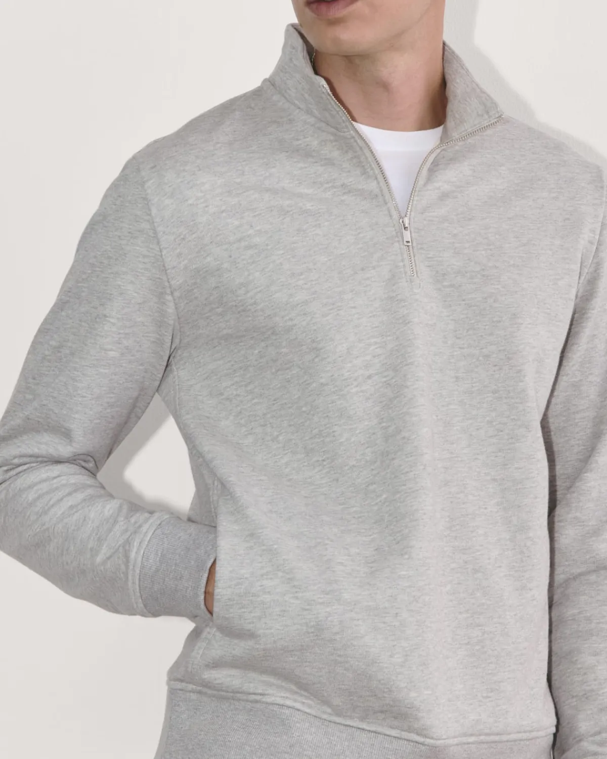 Everlane Shirts|Long Sleeve Shirts*The Off-Duty Terry Quarter-Zip