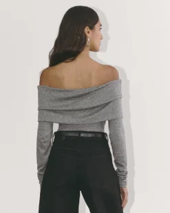 Everlane Tops*The Off-the-Shoulder Top in Butterluxe