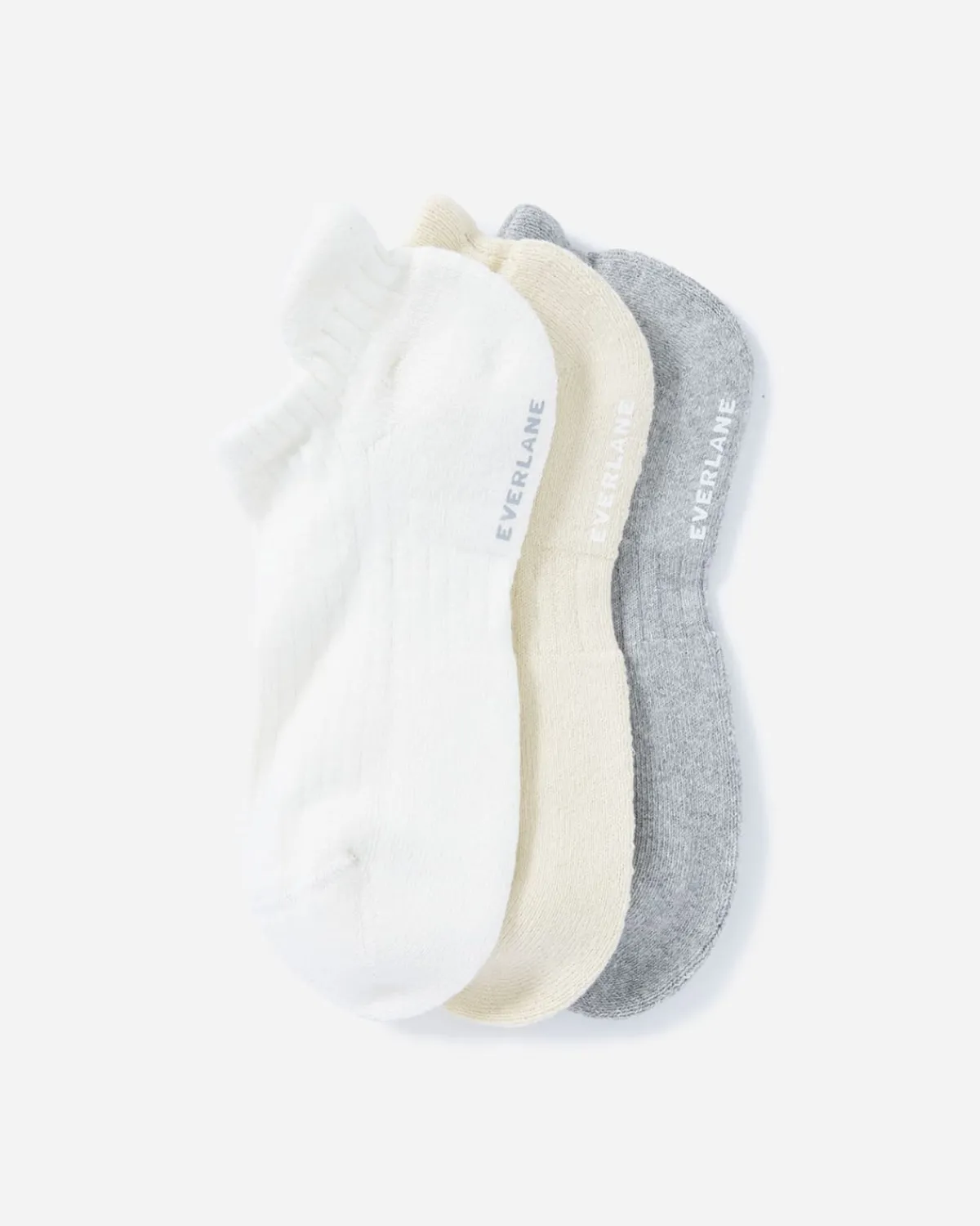 Everlane Accessories|Loungewear*The Organic Cotton Ankle Sock 3-Pack Black