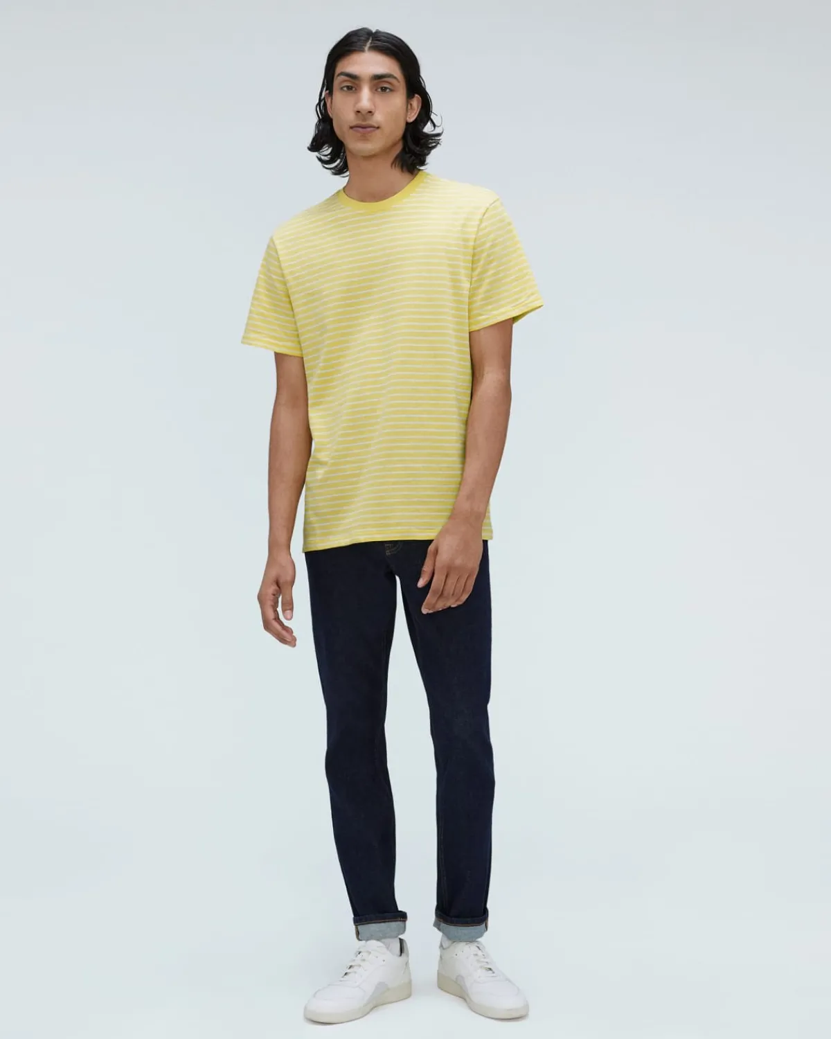 Everlane Tees*The Organic Cotton Crew Acacia / Tan