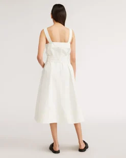Everlane Dresses*The Organic Cotton Herring Dress Bone