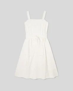 Everlane Dresses*The Organic Cotton Herring Dress Bone