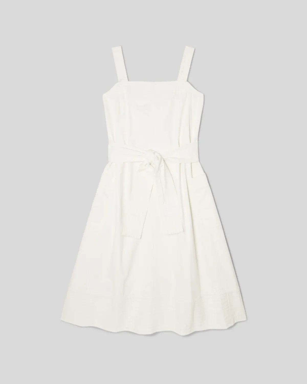 Everlane Dresses*The Organic Cotton Herring Dress Bone