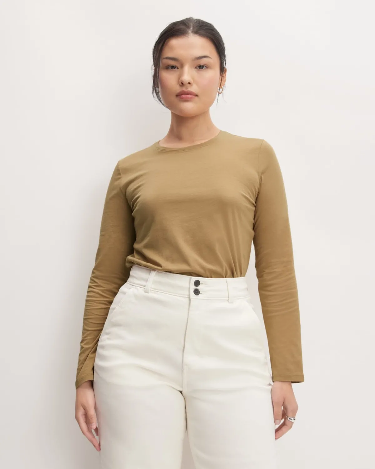Everlane Tees|Long Sleeve Tees*The Organic Cotton Long-Sleeve Crew