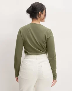 Everlane Tees|Long Sleeve Tees*The Organic Cotton Long-Sleeve Crew
