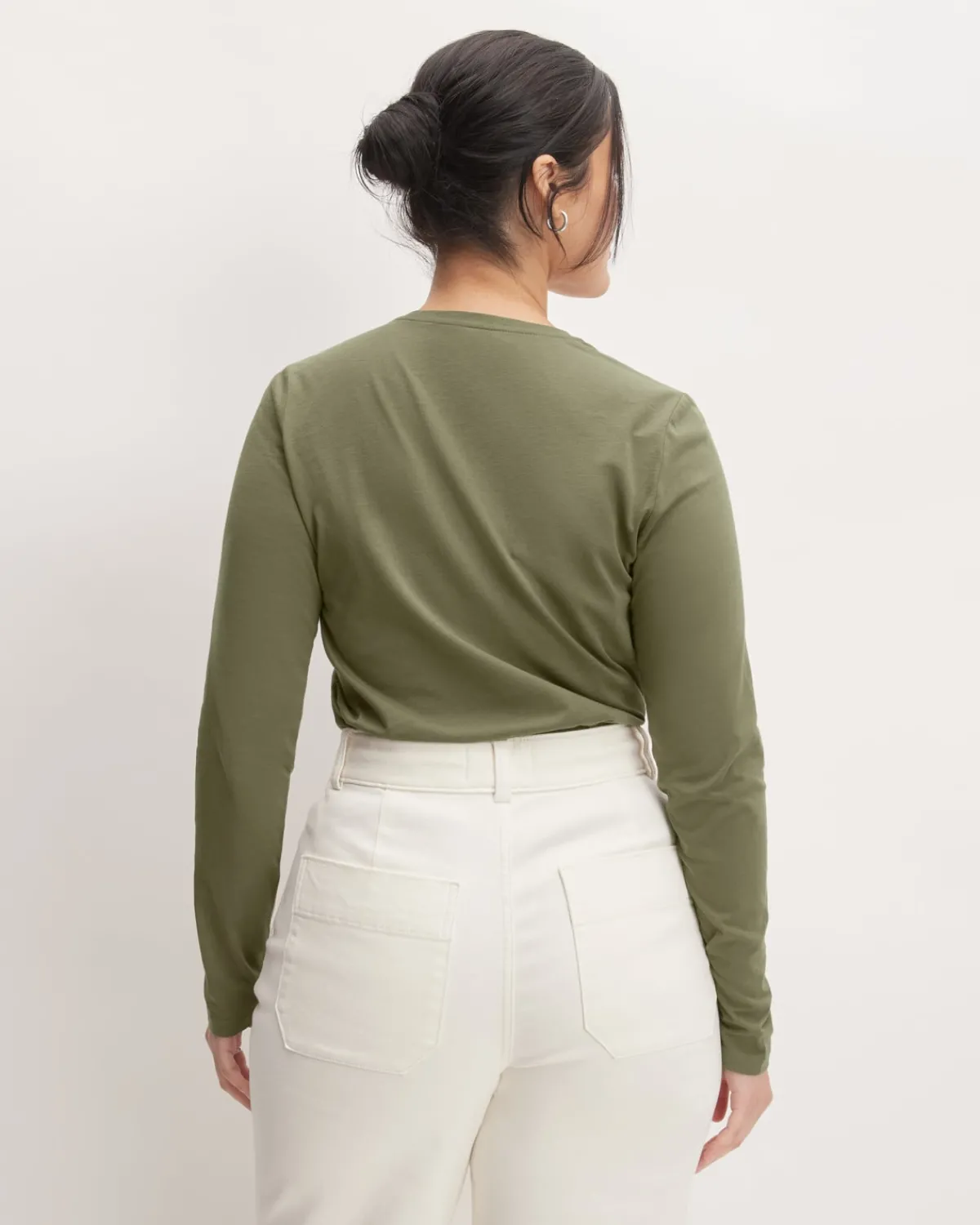 Everlane Tees|Long Sleeve Tees*The Organic Cotton Long-Sleeve Crew