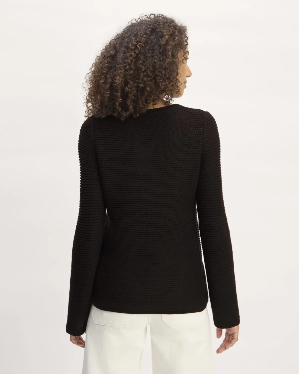Everlane Sweaters|Crew Sweaters*The Organic Cotton Open-Stitch Crew