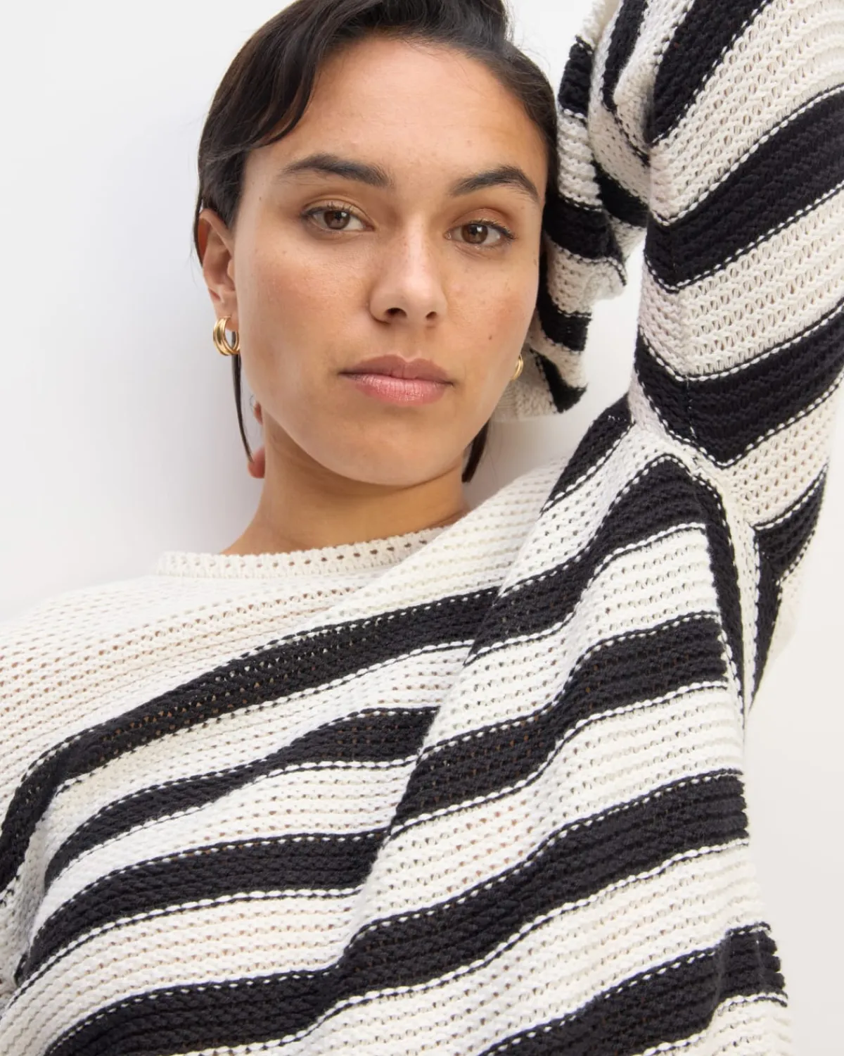 Everlane Sweaters|Crew Sweaters*The Organic Cotton Open-Stitch Crew