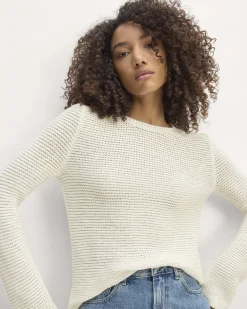 Everlane Sweaters|Crew Sweaters*The Organic Cotton Open-Stitch Crew